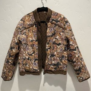 Free People quilted and reversible jacket
